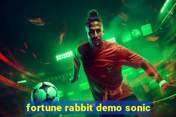 fortune rabbit demo sonic